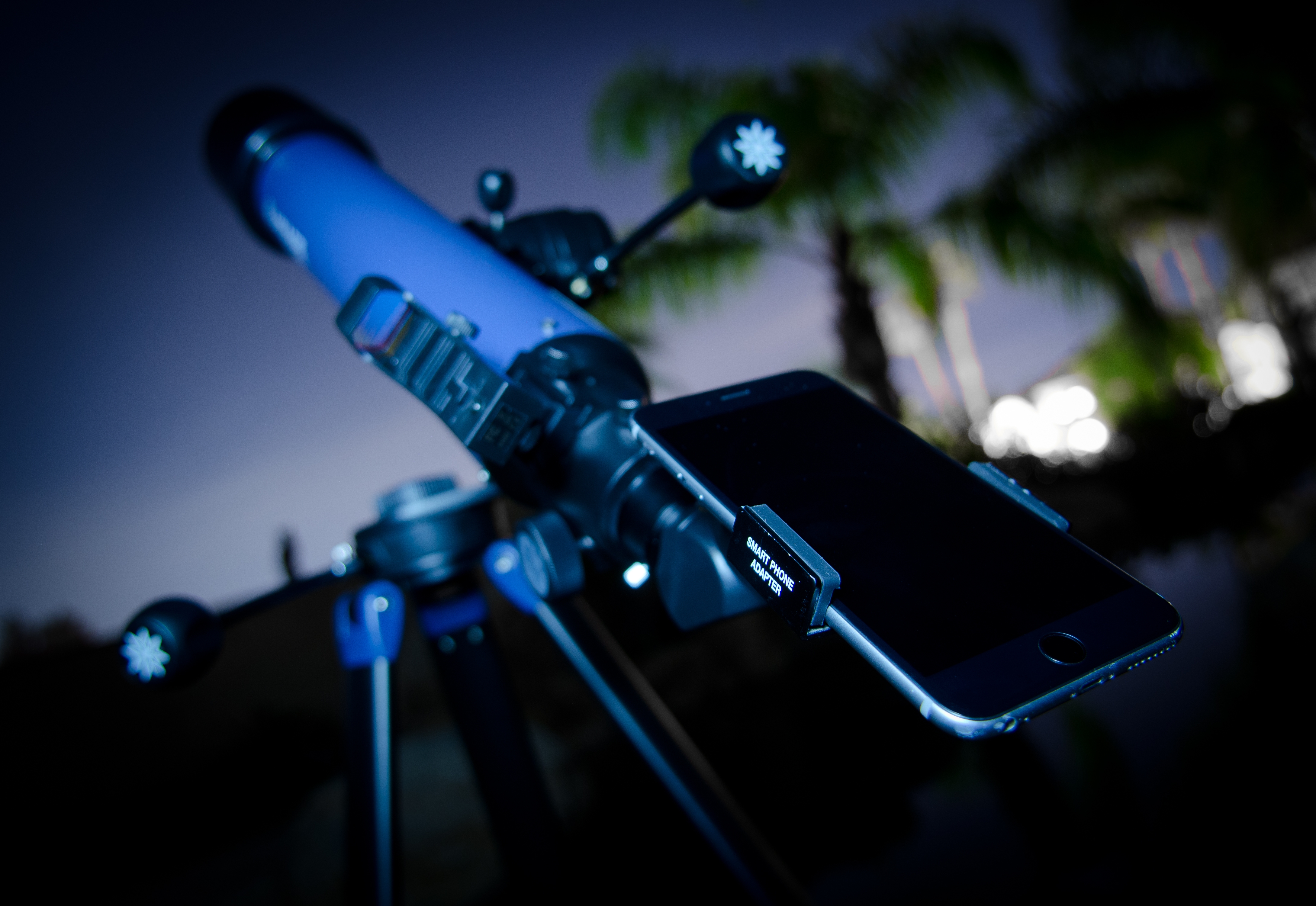 Smartphone on a Meade StarPro