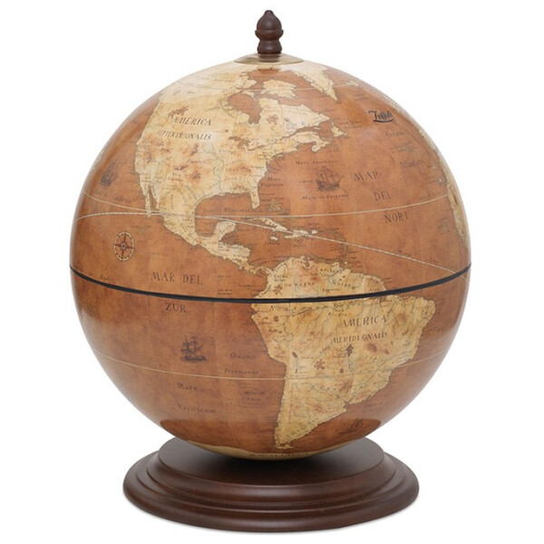 Zoffoli living Globe Bar Giove Rust 40cm