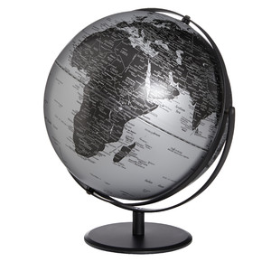 TROIKA Globe Juri Saturn Silver 30cm