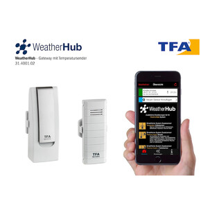 TFA Starter set with WEATHERHUB temperature transmitter