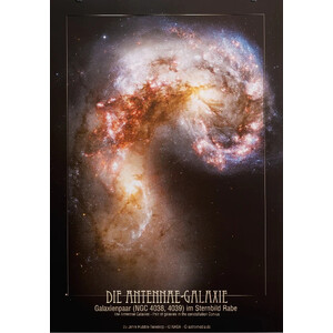 AstroMedia Poster The Antennae Galaxies