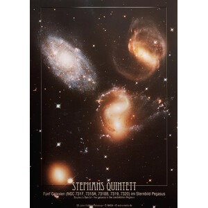 AstroMedia Poster Stephan's quintet