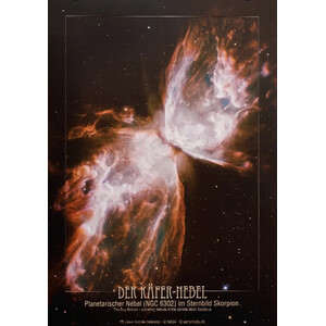 AstroMedia Poster The Beetle Nebula NGC 6302