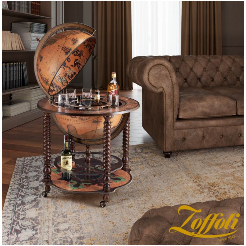 Zoffoli living Globe Bar Bacco 50cm