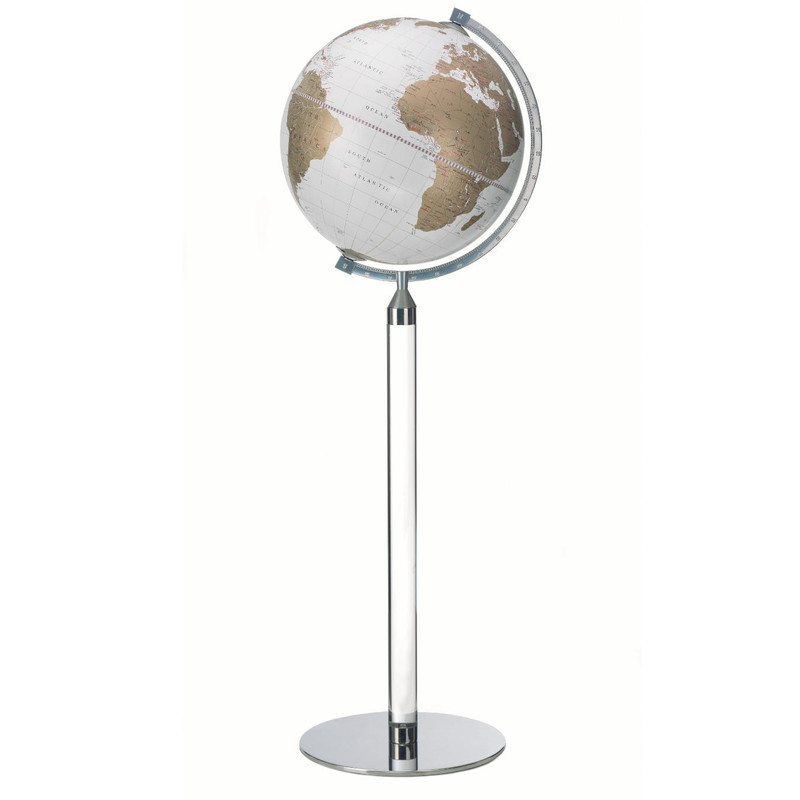 Zoffoli Floor globe Vasco da Gama White/ Gold 40cm