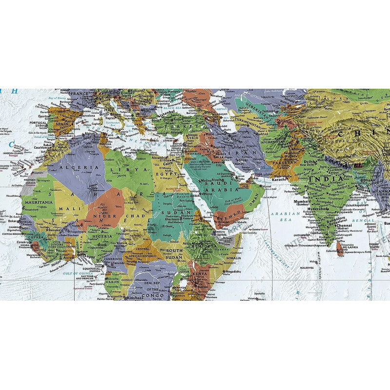 earth political map