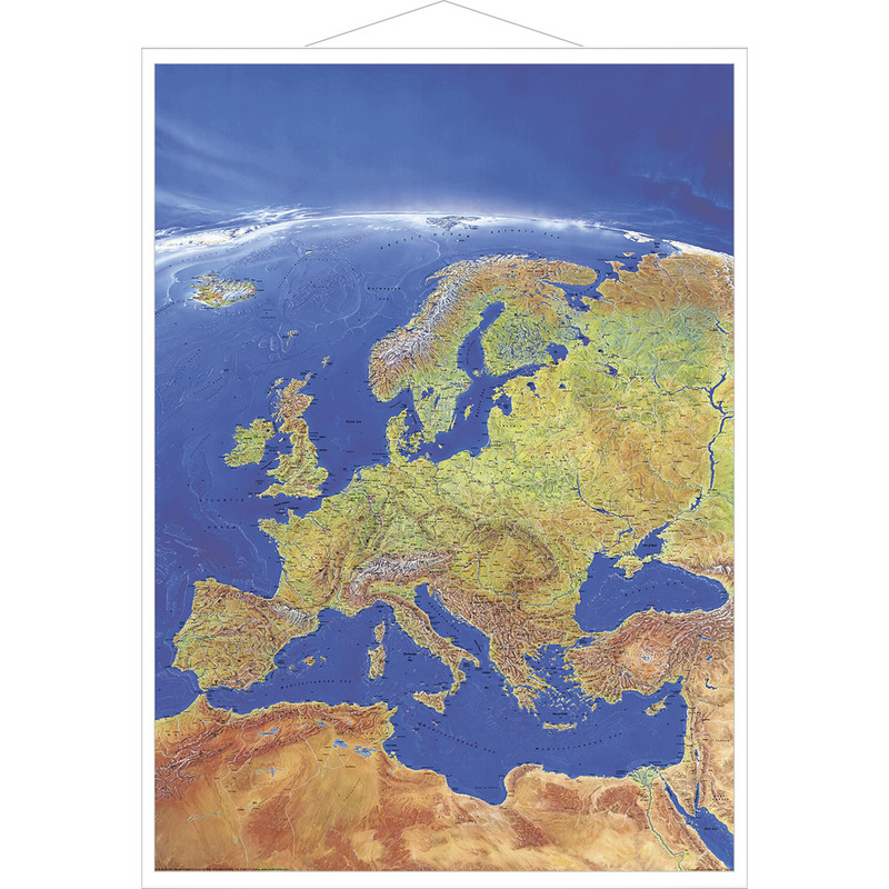 Stiefel Panoramic map of Europe