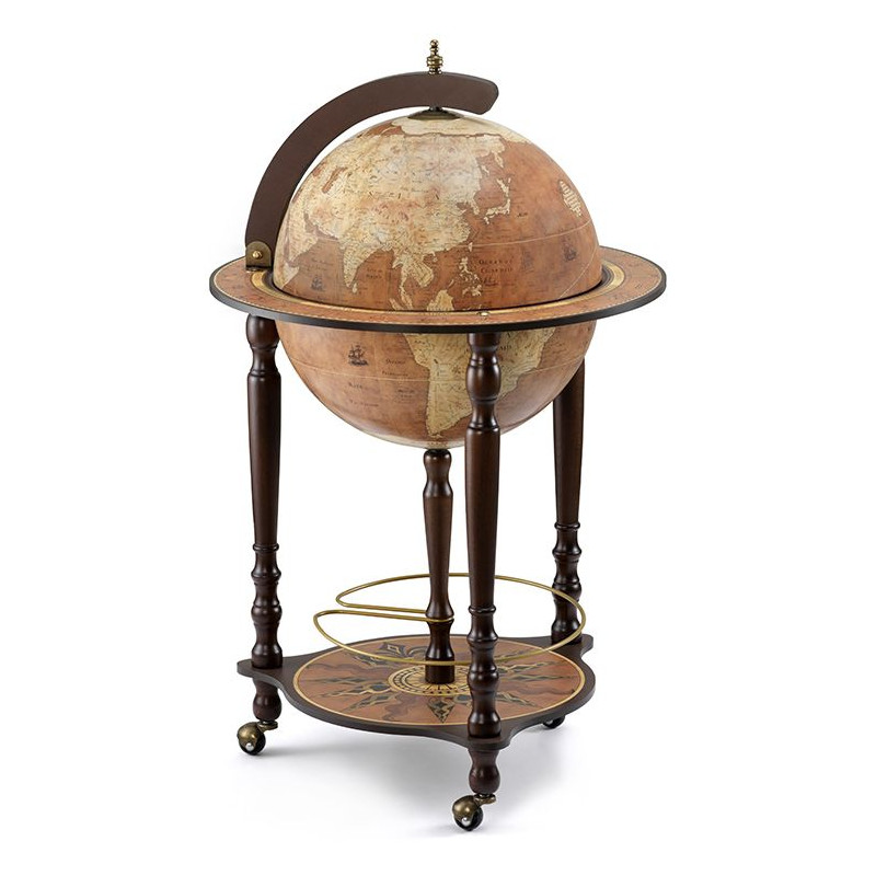 Zoffoli living Globe Bar Da Vinci Rust 40cm