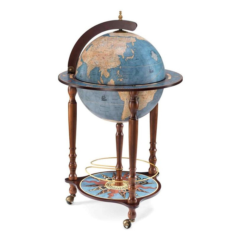 Zoffoli living Floor globe Da Vinci Blu Dust 40cm