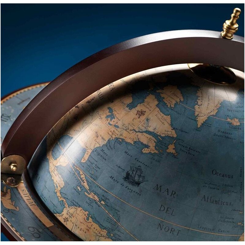 Zoffoli living Floor globe Da Vinci Blu Dust 40cm