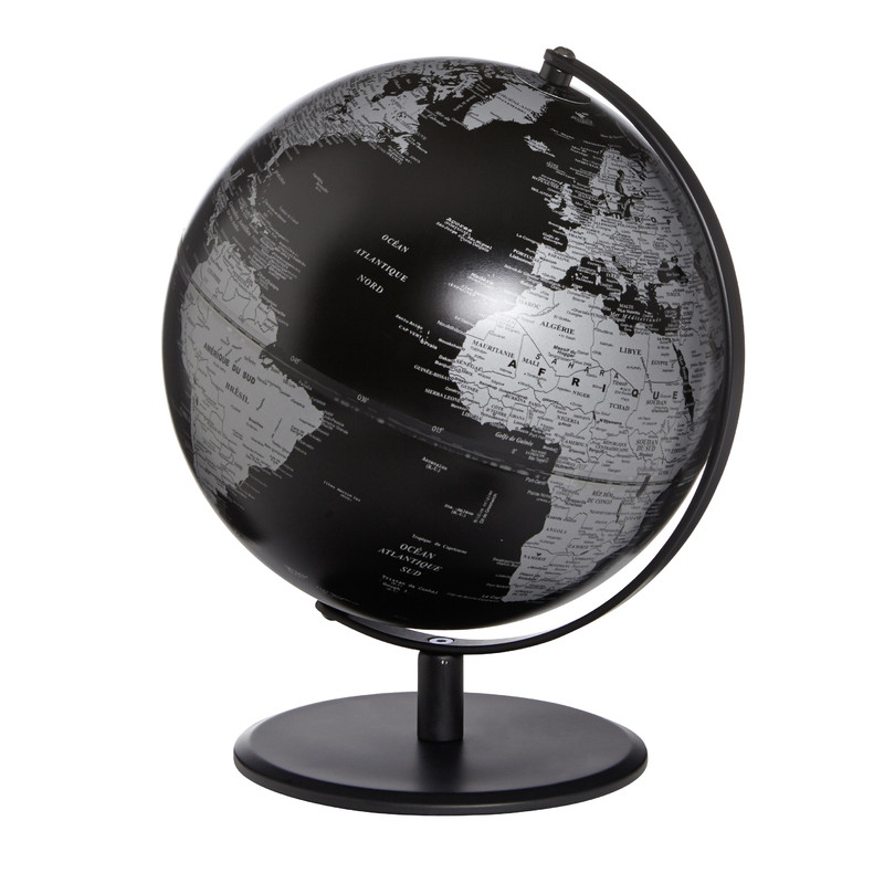 TROIKA Globe Pluto Matt Black 24cm