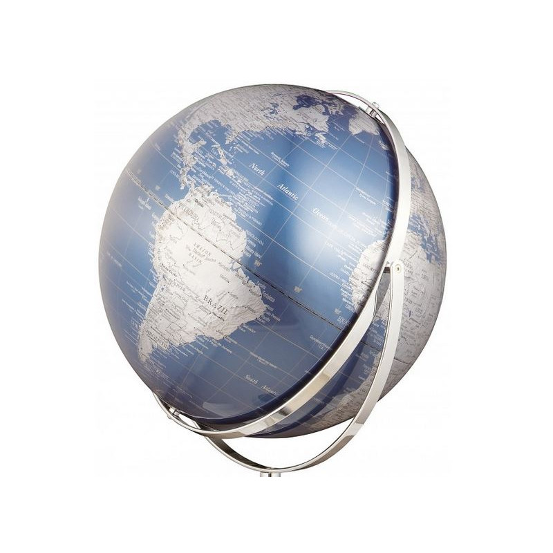 TROIKA Floor globe Apollo 17 Blue 43cm