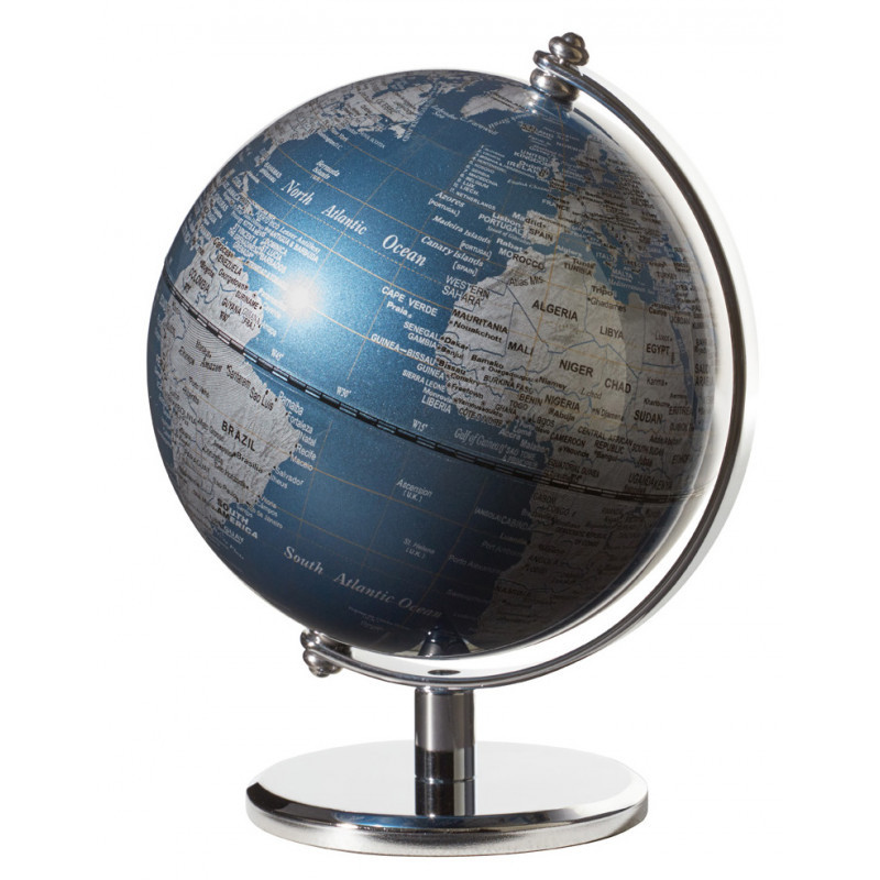 TROIKA Mini globe Gagarin Blue 13cm