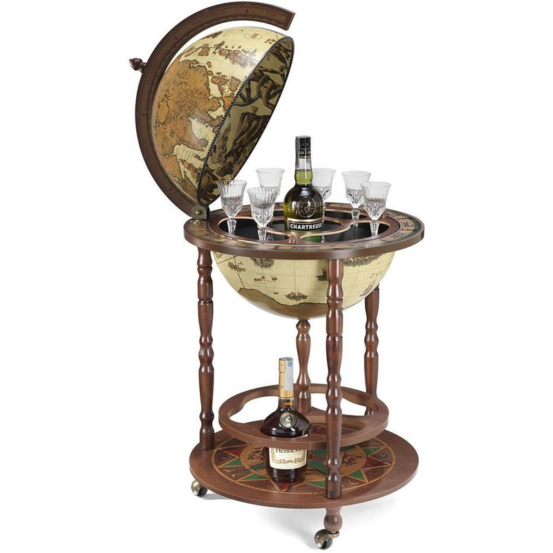 Zoffoli living Globe Bar Giunone Safari 40cm