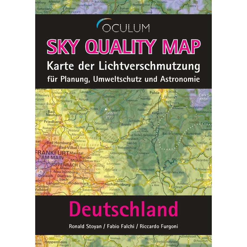 Oculum Verlag Sky Quality Map Germany