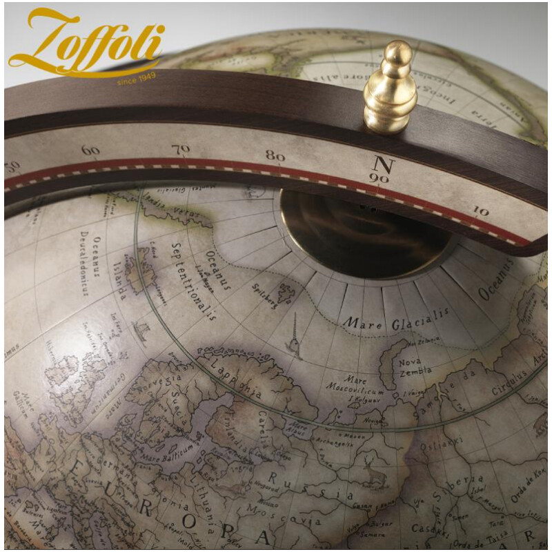 Zoffoli living Globe Bar Explora Old White 40cm