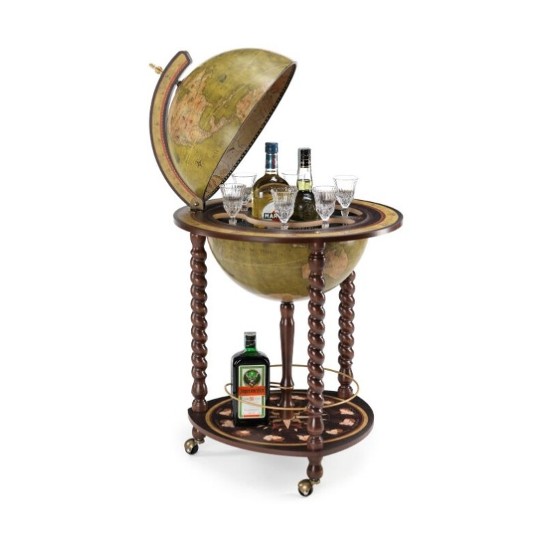 Zoffoli living Globe Bar Explora Olive Greene 40cm