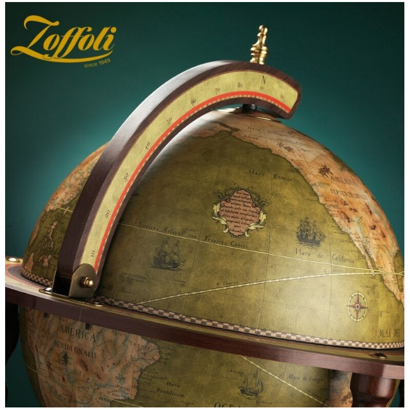 Zoffoli living Globe Bar Explora Olive Greene 40cm