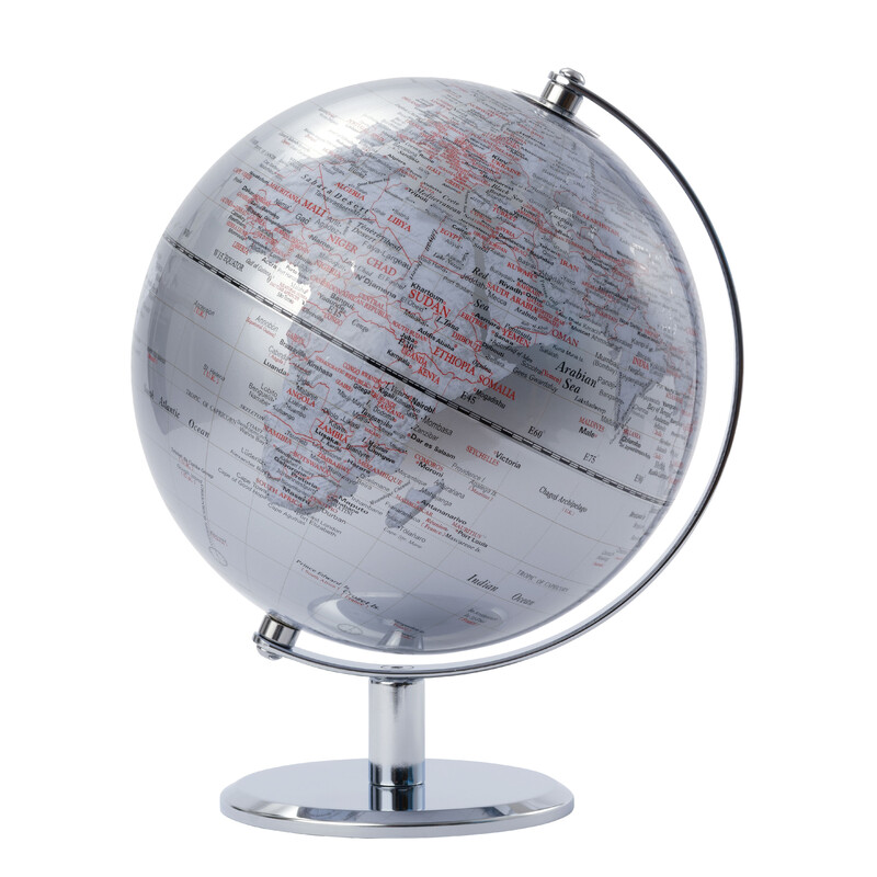 TROIKA Globe Lunar Silver 20cm