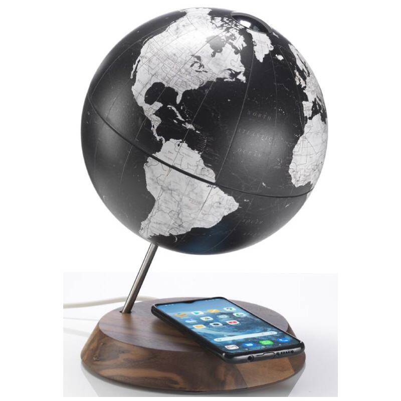 Zoffoli living Globe Bridge Black 22cm Qi