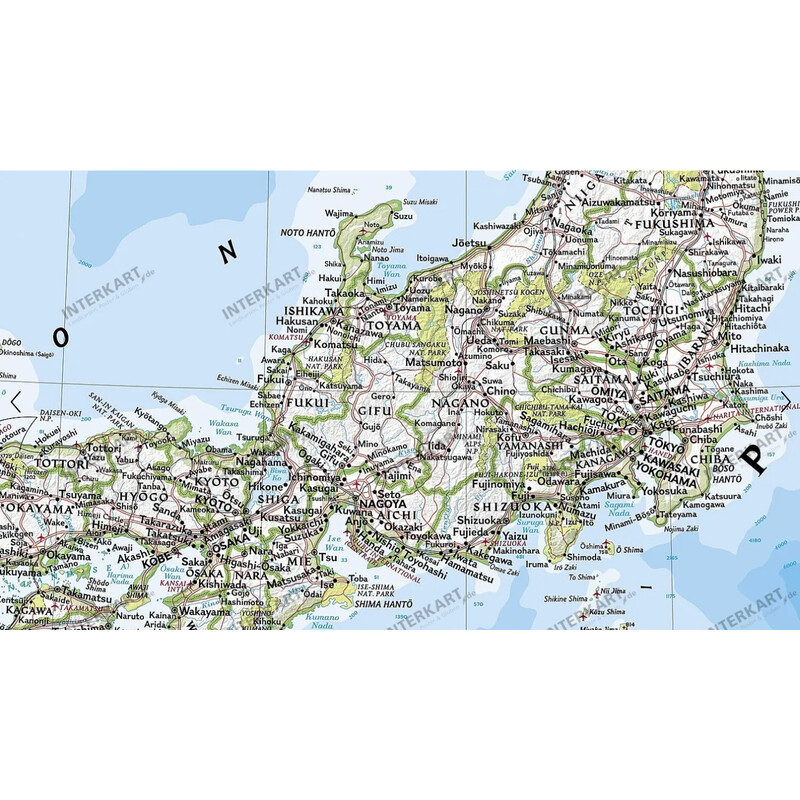 National Geographic Map Japan