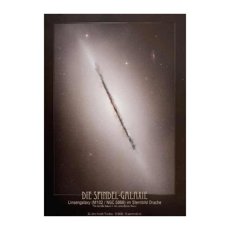 AstroMedia Poster The Spindle Galaxy