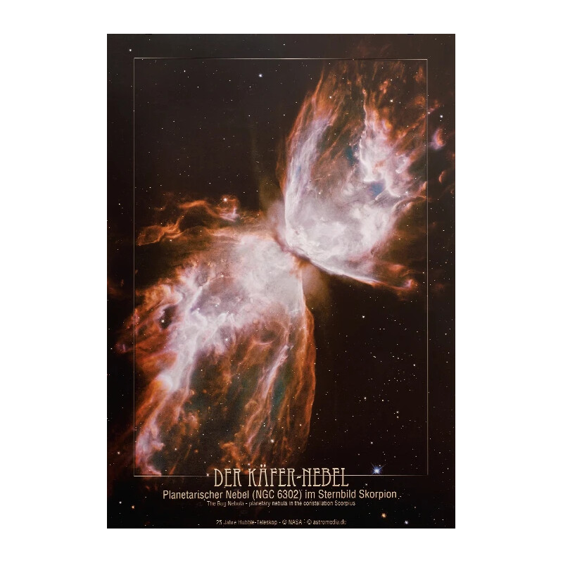 AstroMedia Poster The Beetle Nebula NGC 6302