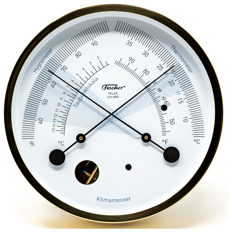 Fischer Weather station POLAR thermohygrometer