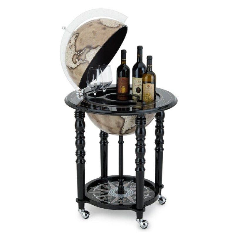 Zoffoli living Globe Bar Elegance Noir 40cm