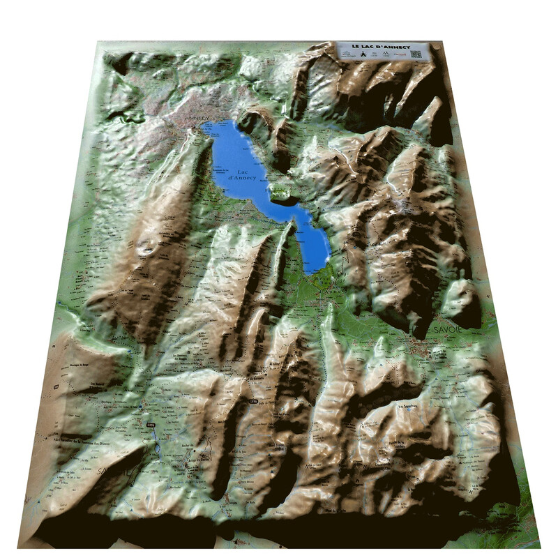 3Dmap Regional map Le Lac d'Annecy