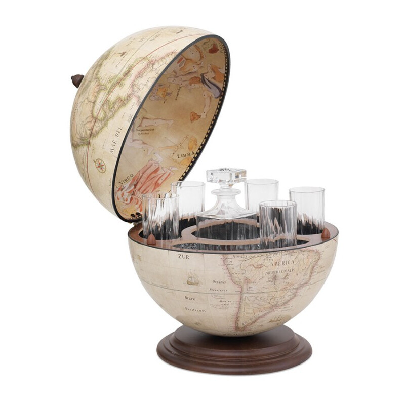 Globe Bar Giove Old White 40cm