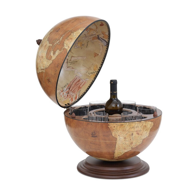 Zoffoli living Globe Bar Giove Rust 40cm