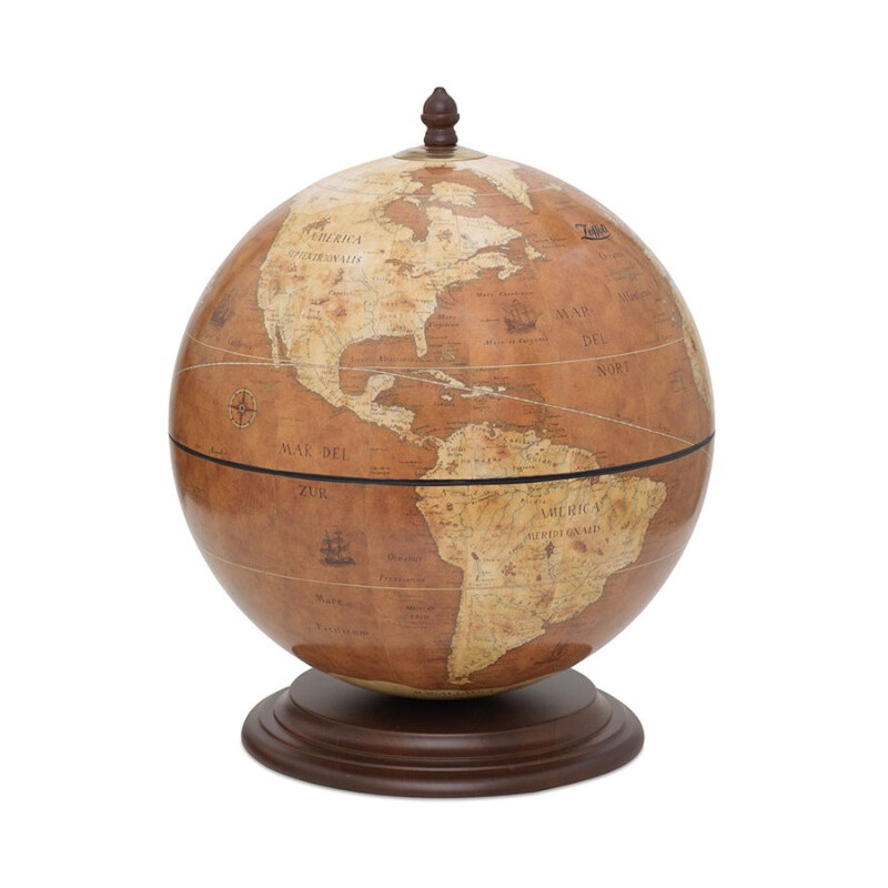 Zoffoli living Globe Bar Giove Rust 40cm