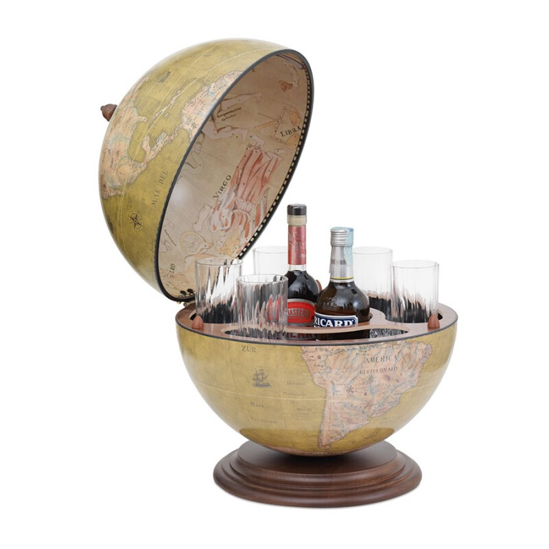 Zoffoli living Globe Bar Giove Olive Green 40cm